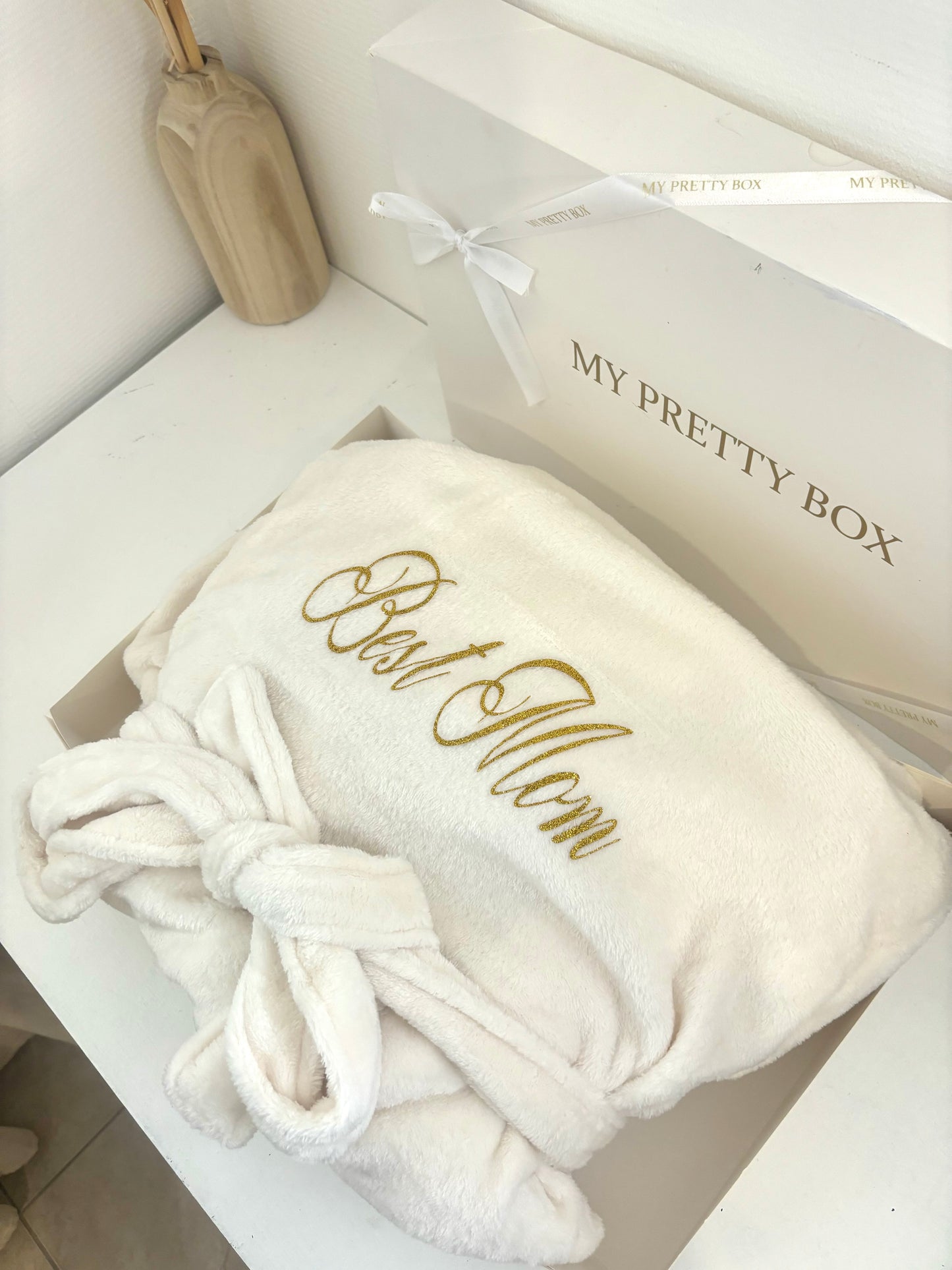 Peignoir pilou femme