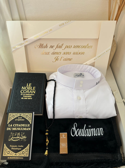Qamis + message personnalisé offert