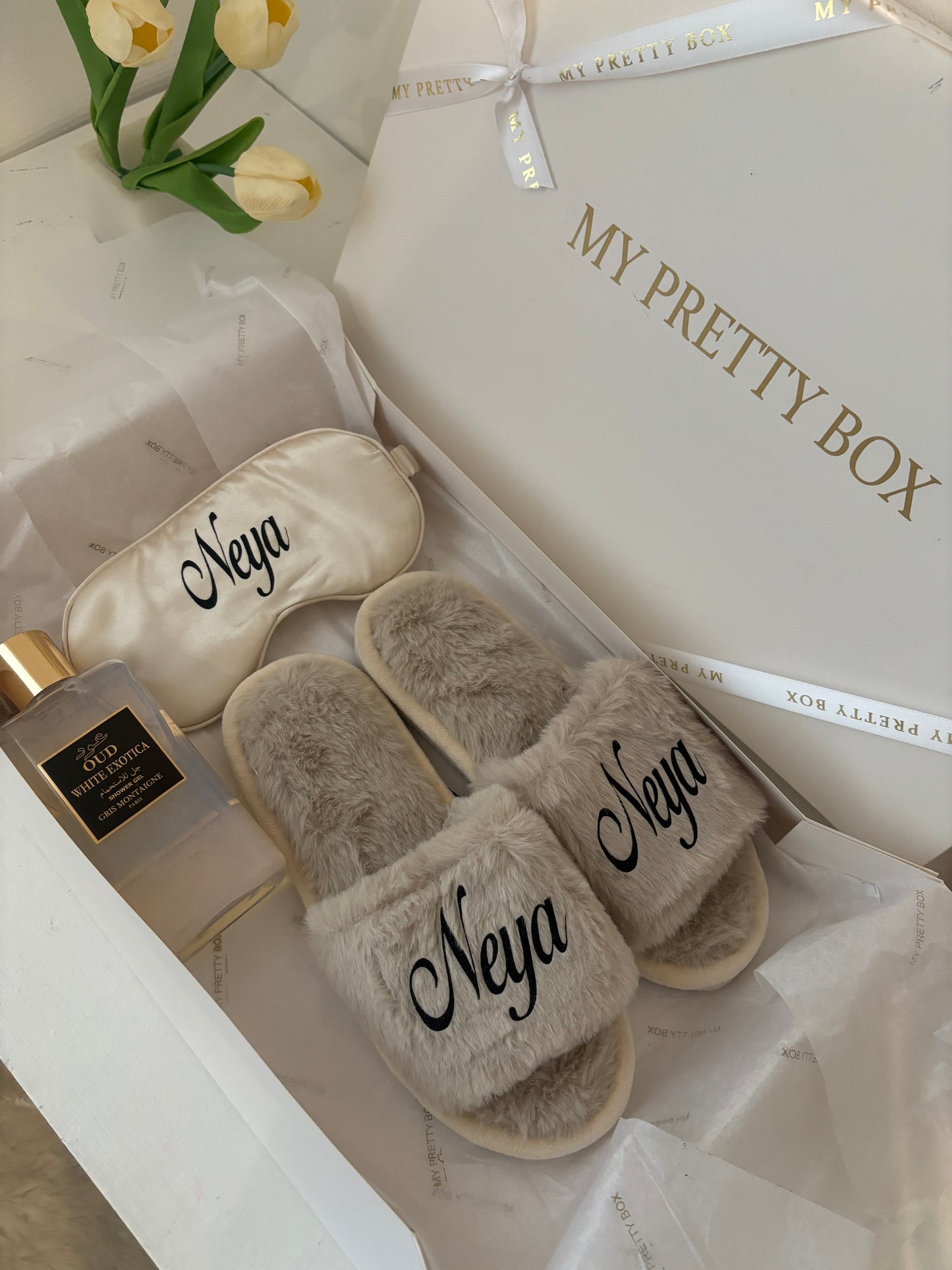 Coffret chausson et masque de nuit
