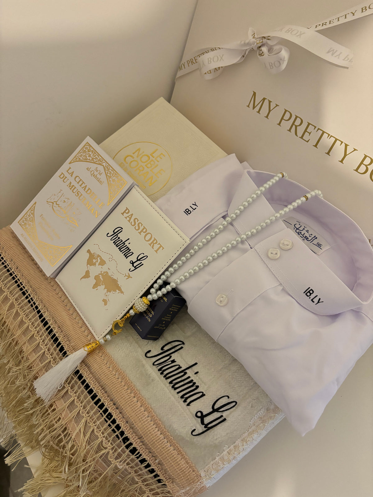 Coffret Qamis Haut de gamme blanc