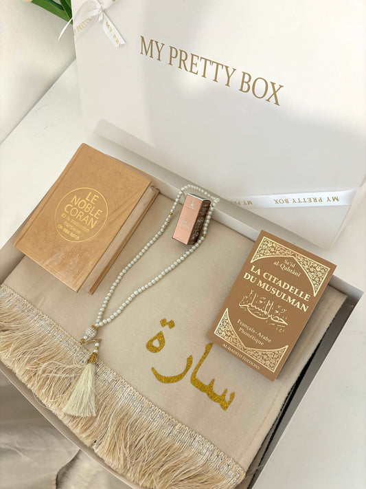 Coffret tapis turc or