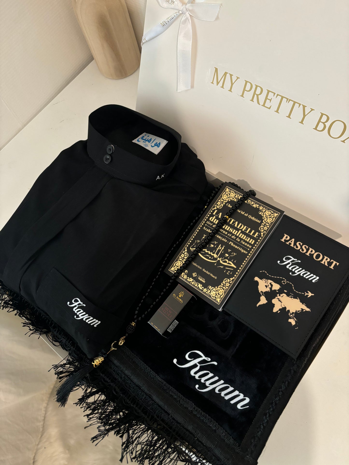 Coffret Qamis 71€ noir