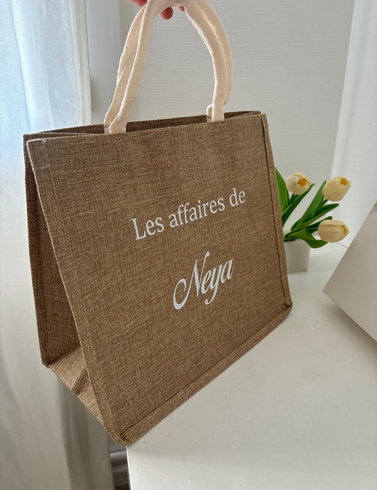 Sac personnalisé blanc