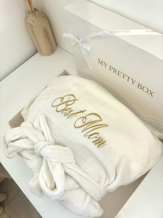 Peignoir pilou femme