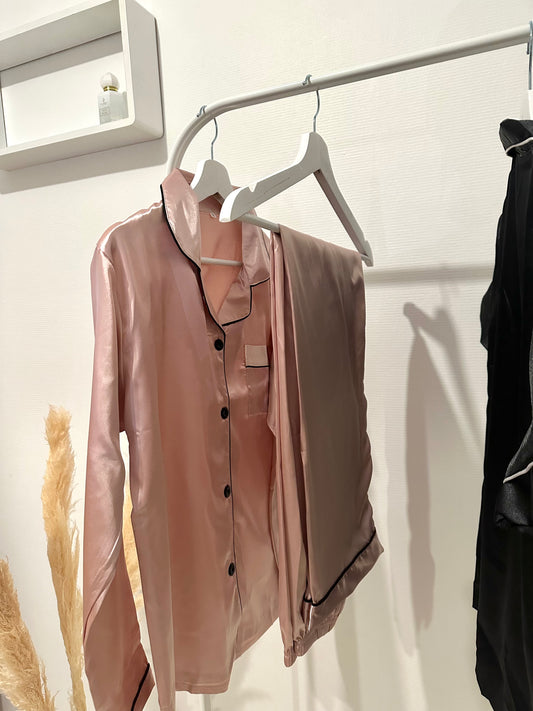 Pyjama rose personnalisé